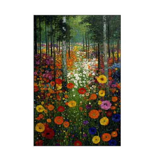 Waldblumen, style Klimt (matart)