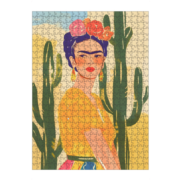 Puzzle Ravensburger "Frida im Wüstenlicht" artboxONE - Natur,Floral,Menschen