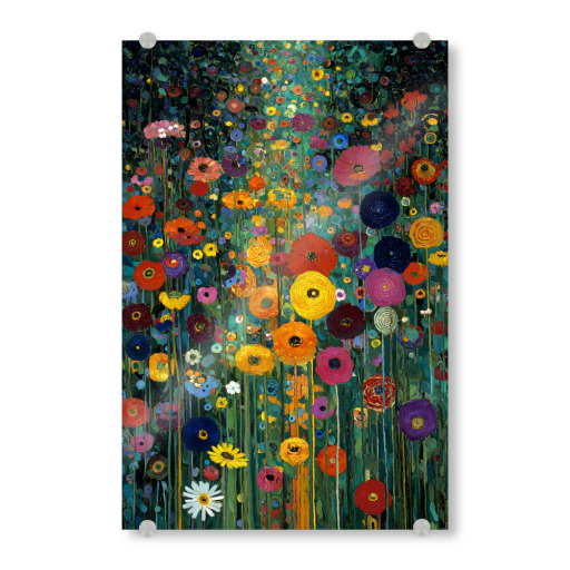 Flowers Garden, Klimt (matart)