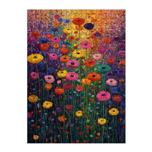 Blumenwiese, style Klimt (matart)