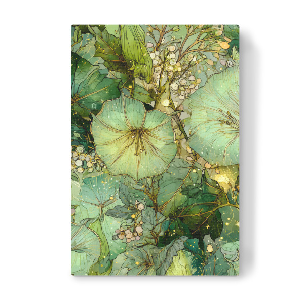 Leinwandbild "Magische Natur floral e" artboxONE - Natur,Floral - Natur,Blumen,Blumen,Botanische,Blätter,Blatt