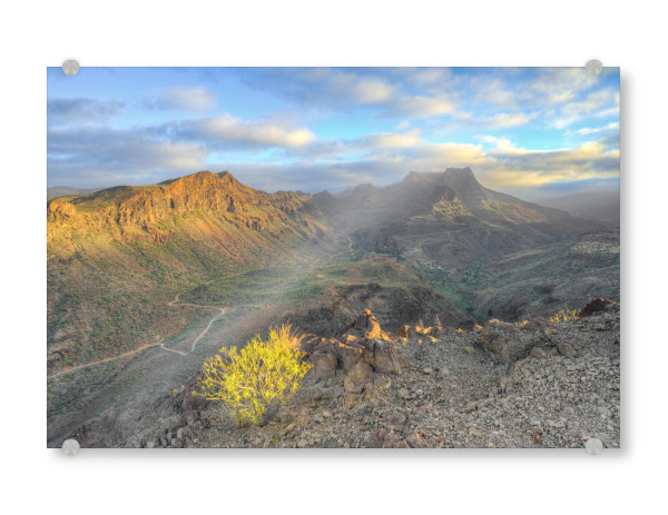 Acrylglasbild "Mirador Astronómico Gran Canaria" artboxONE - Natur,Reise,Reise / Länder