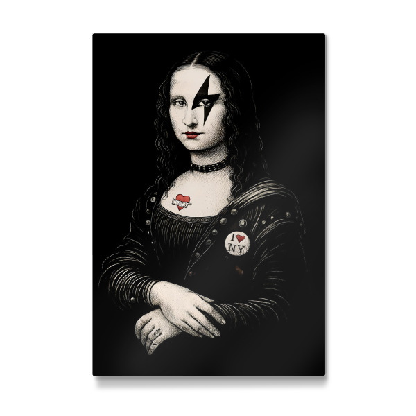 Galerie-Print "Punkrock Mona Lisa" 30x20 cm artboxONE
