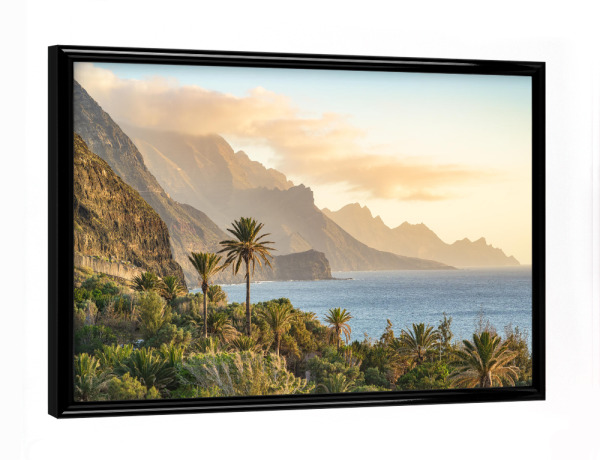 Poster mit schwarzem Rahmen "Westküste Gran Canaria" artboxONE - Natur,Reise,Reise / Länder