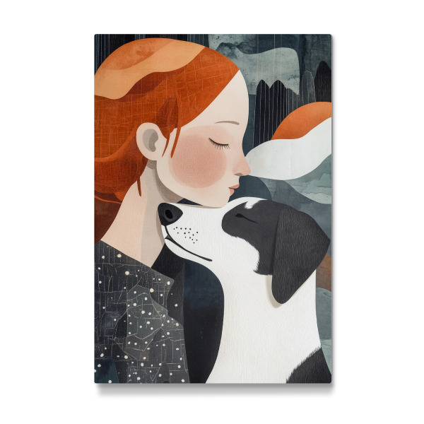 Galerie-Print "Ich liebe dich Doggy" 75x50 cm artboxONE
