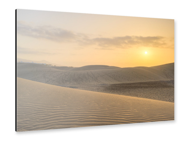 Alu-Dibond "Dünen von Maspalomas" 75x50 cm artboxONE