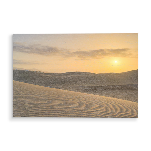 Holzbild "Dünen von Maspalomas" artboxONE - Natur,Reise,Reise / Länder