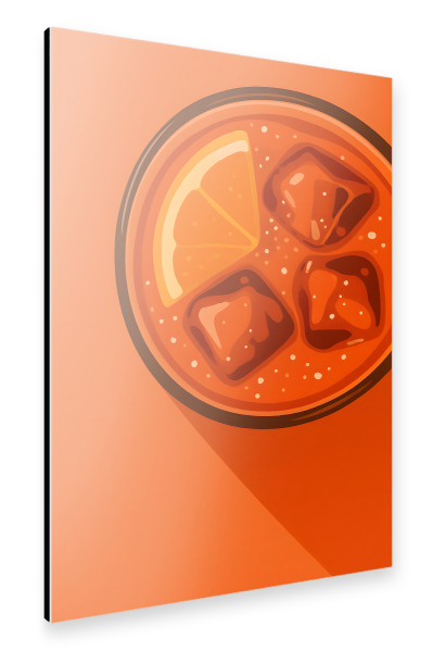 Alu-Dibond "Aperol Spritz Summer Vibes" 30x20 cm artboxONE