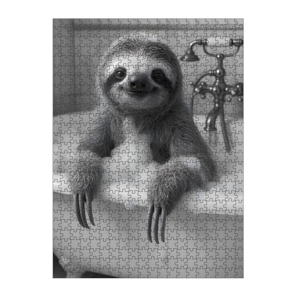 Puzzle Ravensburger "Faultier im Schaumbad" artboxONE - Tiere,Lustig