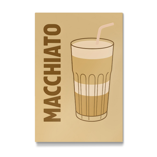 Galerie-Print "Macchiato Minimal Art" 75x50 cm artboxONE