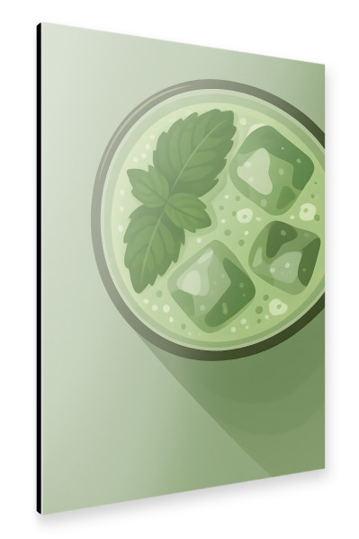 Alu-Dibond "Frischer Mojito" 75x50 cm artboxONE