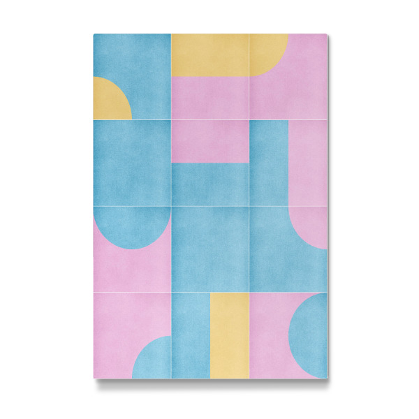 Galerie-Print "Retro -Fliesen zwölfth" 75x50 cm artboxONE