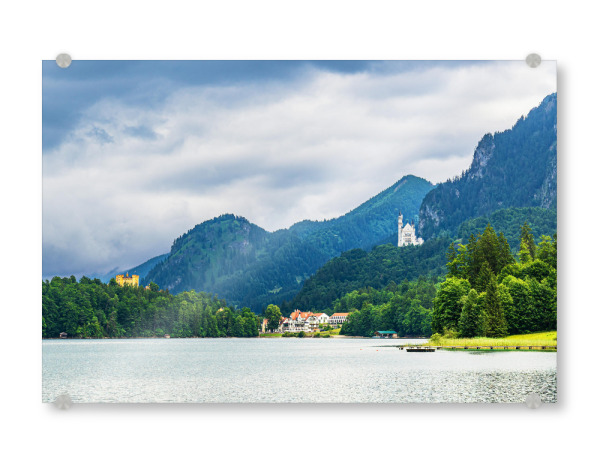 Acrylglasbild "Blick über den Alpsee" artboxONE - Natur,Reise,Architektur