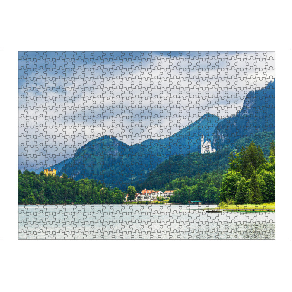 Puzzle Ravensburger "Blick über den Alpsee" artboxONE - Natur,Reise,Architektur