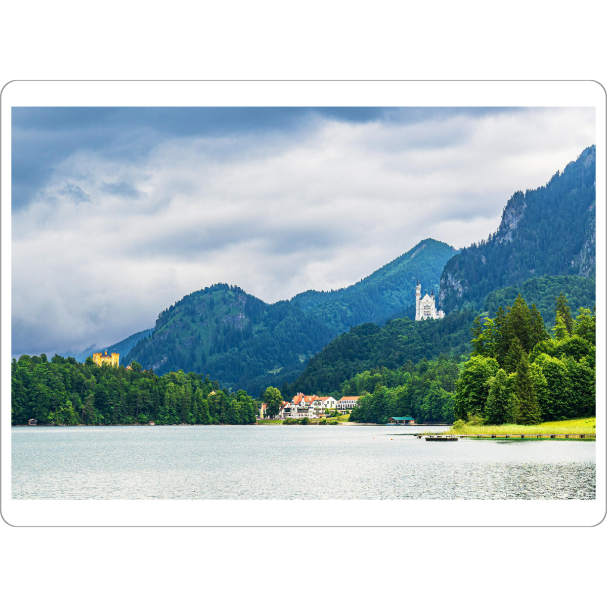 Tischset "Blick über den Alpsee" artboxONE - Natur,Reise,Architektur