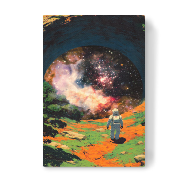Leinwandbild "Das Galaxy -Portal" artboxONE - Reise,Abstrakt,Galaxy