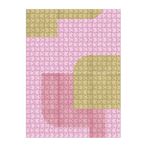 Puzzle Ravensburger "Retro -Fliesen vierzehnte" artboxONE - Abstrakt,Geometrie