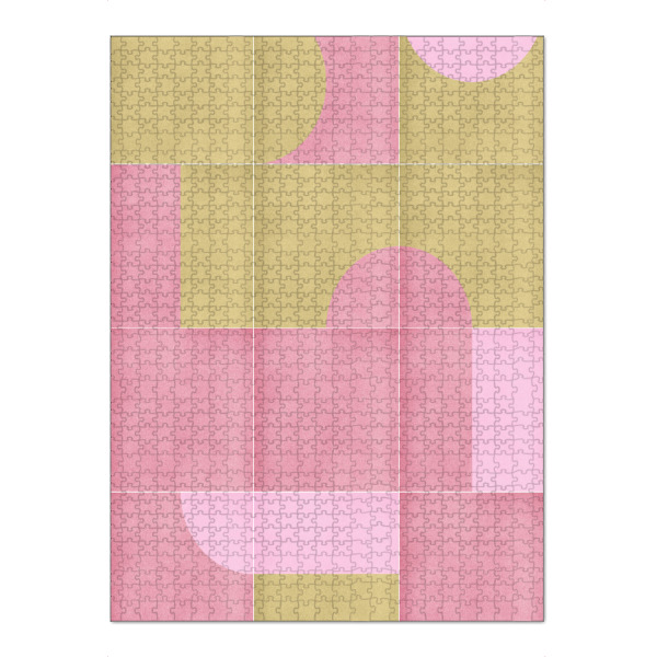 Puzzle Ravensburger "Retro -Fliesen sechzehnte" artboxONE - Abstrakt,Geometrie