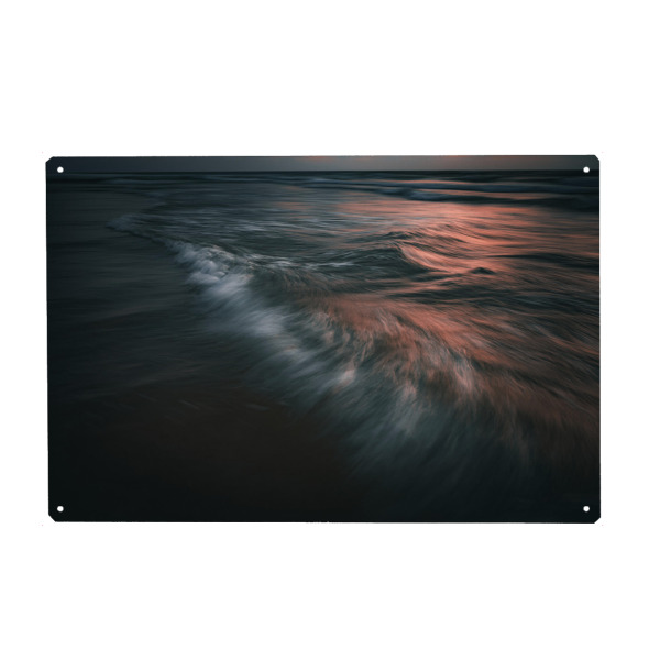 Metall Poster "The Uniqueness of Waves (49)" artboxONE - Natur,Reise,Reise / Strand und Meer,Für Mama,Für Papa