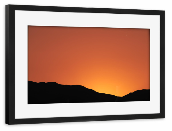 Poster mit Rahmen schwarz "Berge von Eilat (8)" artboxONE - Natur,Für Kinder,Abstrakt,Für Mama,Für Papa