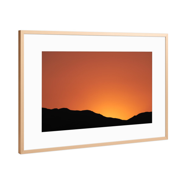 Poster mit Rahmen Kupfer "Berge von Eilat (8)" artboxONE - Natur,Für Kinder,Abstrakt,Für Mama,Für Papa