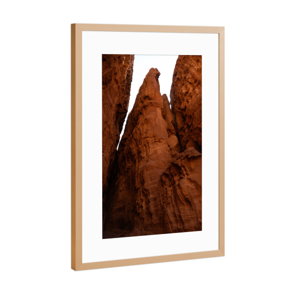 Poster mit Rahmen Kupfer "Solomons Säulen (1)" artboxONE - Natur,Reise,Reise / Länder