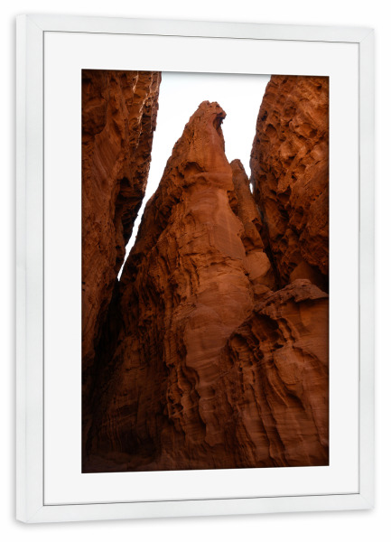 Poster mit Rahmen weiß "Solomons Säulen (1)" artboxONE - Natur,Reise,Reise / Länder