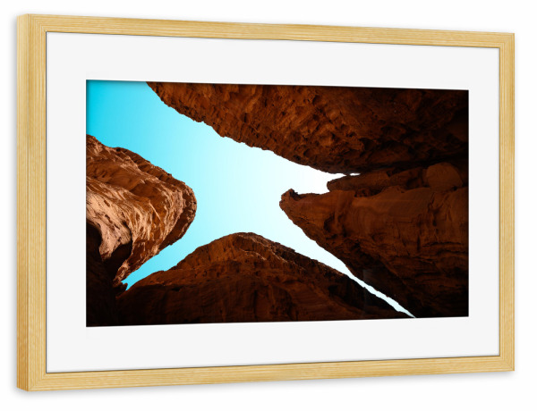 Poster mit Rahmen kiefer "Solomons Säulen (2)" artboxONE - Natur,Reise,Reise / Länder