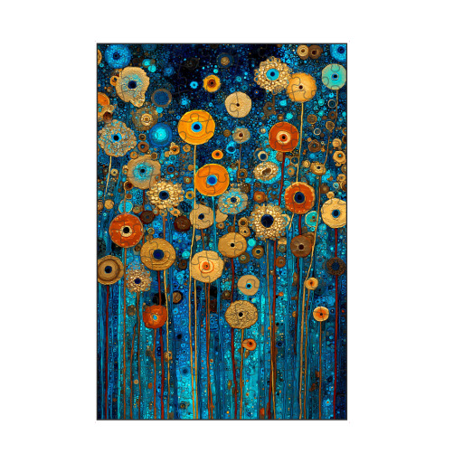 Blumen Abst. A, Klimt (matart)