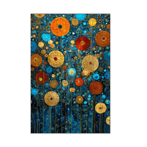 Blumen Abst. C, Klimt (matart)