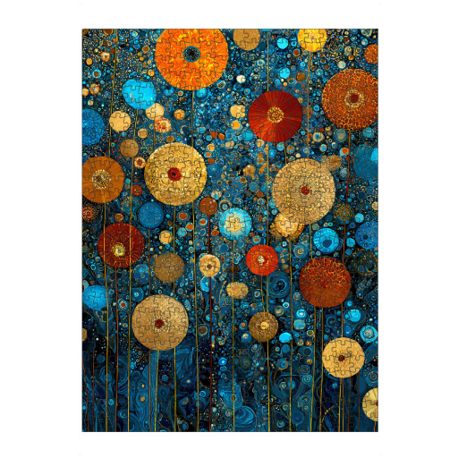 Blumen Abst. C, Klimt (matart)