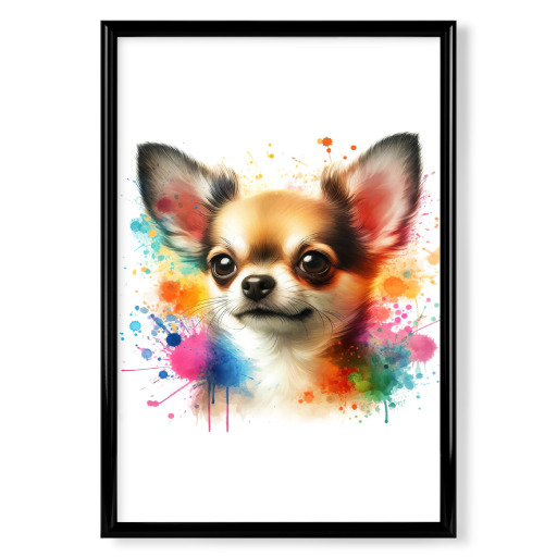 Chihuahua in Aquarell C