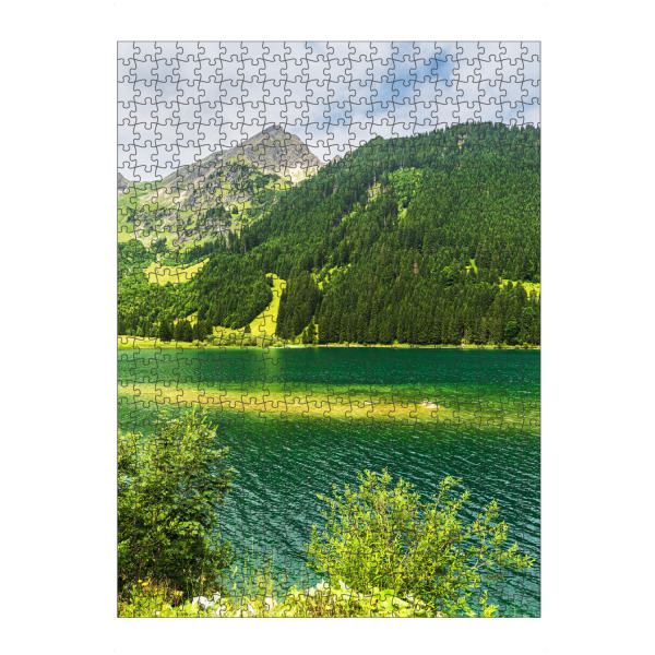 Puzzle Ravensburger "Blick über den Vilsalpsee" artboxONE - Natur,Reise,Reise / Länder