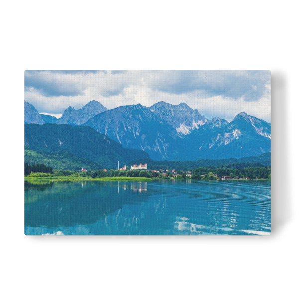 Leinwandbild "Blick über den Forggensee" artboxONE - Natur,Reise