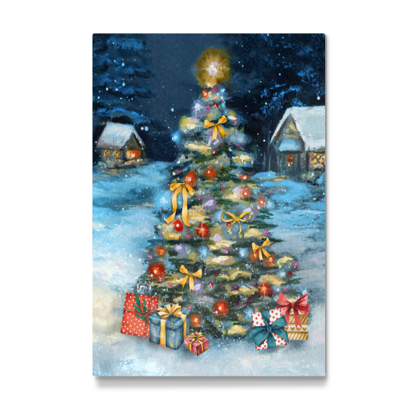 Galerie-Print "Weihnachtsversammlung" 30x20 cm artboxONE