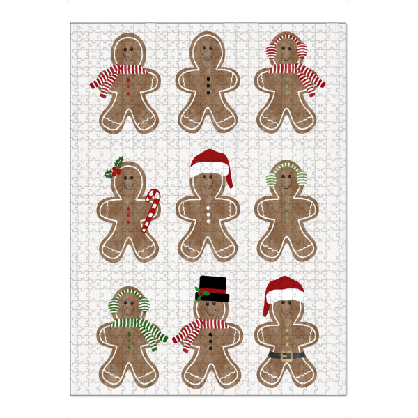 Puzzle Ravensburger "Lebkuchendiagramm" artboxONE - Weihnachten - Weihnachten,Lebkuchen,Lebkuchenmann,Urlaub - Bild weihnachten
