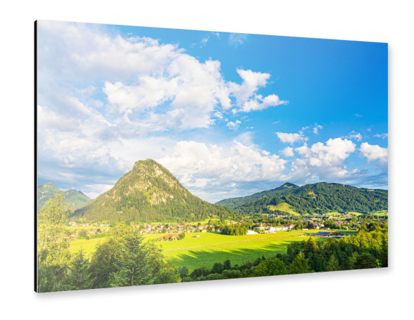 Alu-Dibond "Blick über Pfronten" 75x50 cm artboxONE