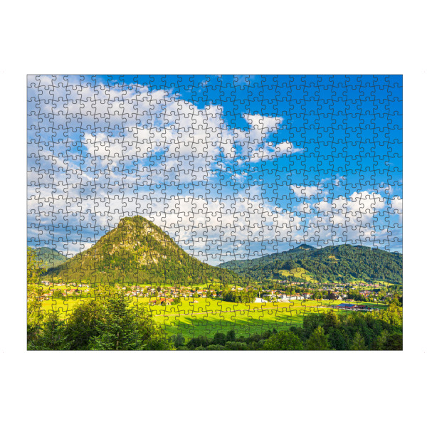 Puzzle Ravensburger "Blick über Pfronten" artboxONE - Natur,Reise,Architektur