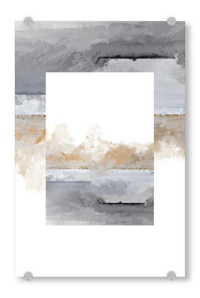 Acrylglasbild "Urban Horizon Abstract" artboxONE - Abstrakt