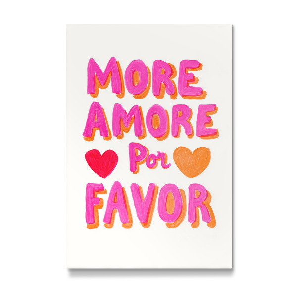Galerie-Print "More Amore Pinki-Pop" 30x20 cm artboxONE
