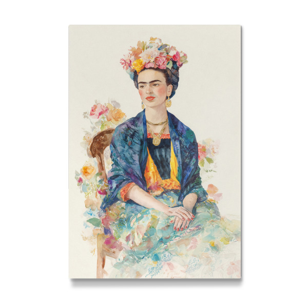 Galerie-Print "Folkloristische Frida Kahlo" 75x50 cm artboxONE