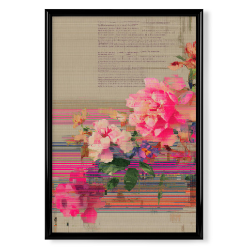 Frische Blumen Farbexplosion