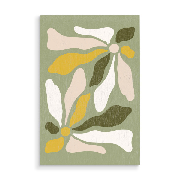 Holzbild "Abstract Floral Dance" artboxONE - Abstrakt