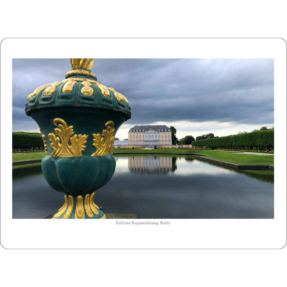 Tischset "Das Schloss Augustusburg in Brühl" artboxONE - Reise,Architektur,Reise / Länder