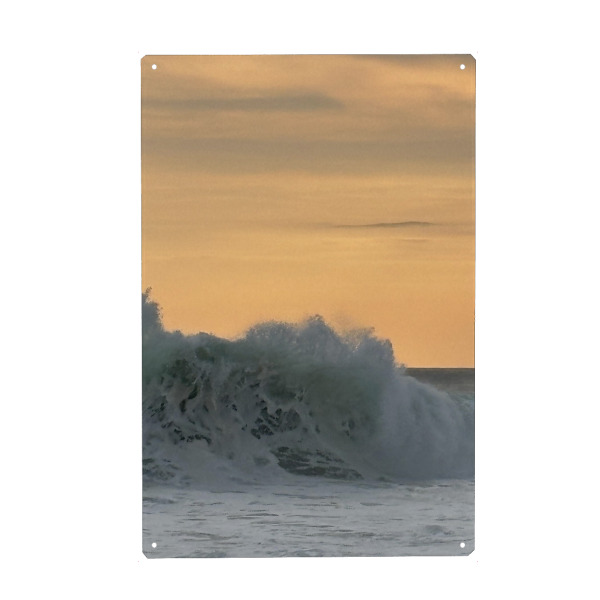 Holzbild "Sonnenuntergangsurfen" artboxONE - Reise,Floral,Architektur,Reise / Strand und Meer,Unterwasser