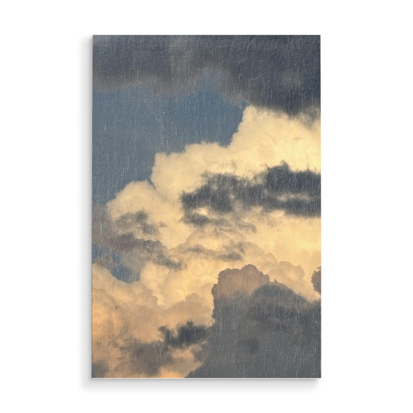 Holzbild "Stürmische Sommer" artboxONE - Floral,Geometrie,Städte / Düsseldorf,Städte / Barcelona,Städte / Amsterdam