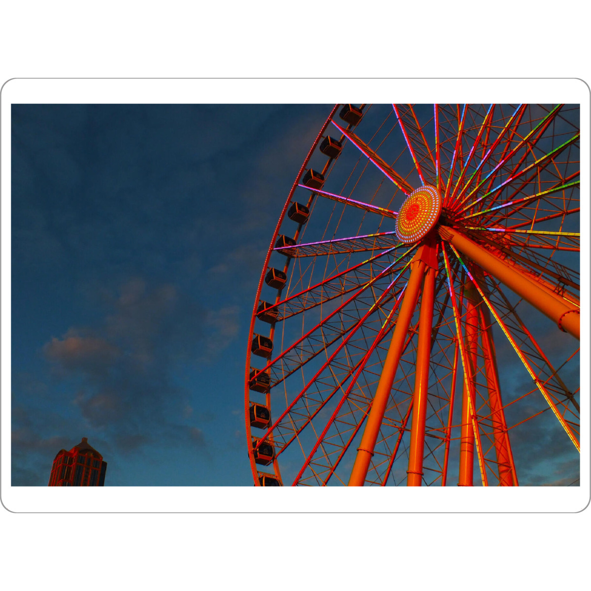 Tischset "The Ferris Wheel" artboxONE - Reise,Reise / Länder,Festivals