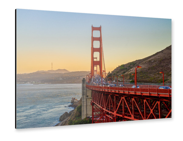 Alu-Dibond "Goldenes Tor" 75x50 cm artboxONE