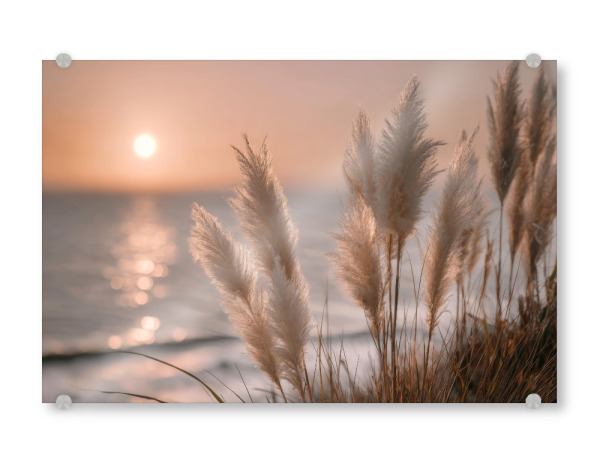 Acrylglasbild "Küstenträume im Abendwind" artboxONE - Natur,Reise / Strand und Meer