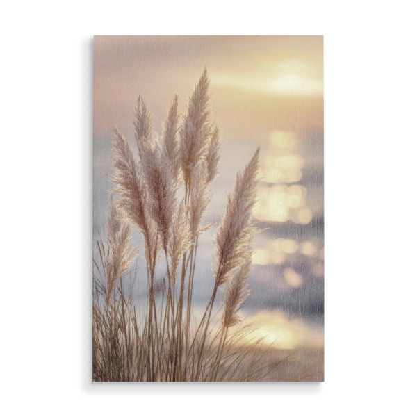 Holzbild "Goldene Stille" artboxONE - Natur,Reise / Strand und Meer